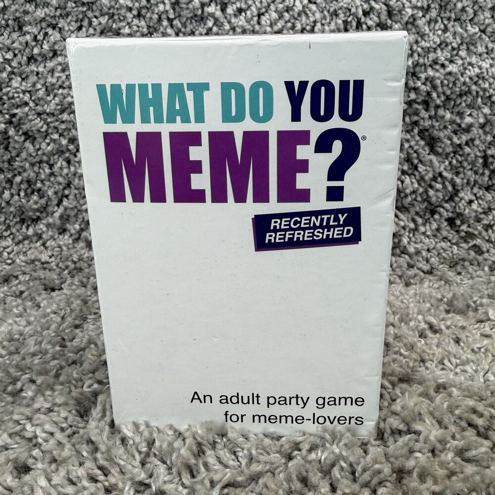 What Do You Meme? Recently Refreshed Adult Party Card Game Complete 17+ New